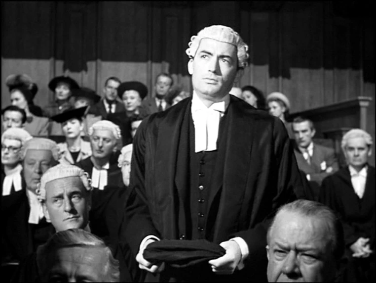 Gregory Peck en el-proceso-paradine