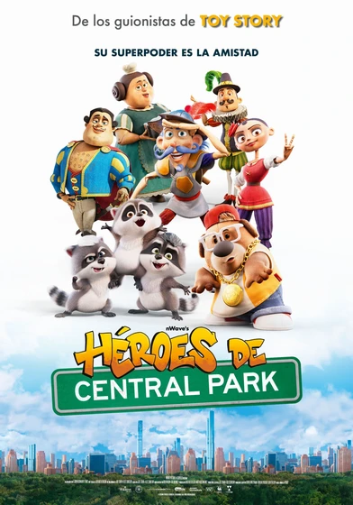 Imagen de heroes-de-central-park (Cartel español)