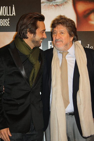 Jordi Mollà y Andrés Vicente Gómez en El Cónsul de Sodoma (PREMIERE.MADRID.DIC09)