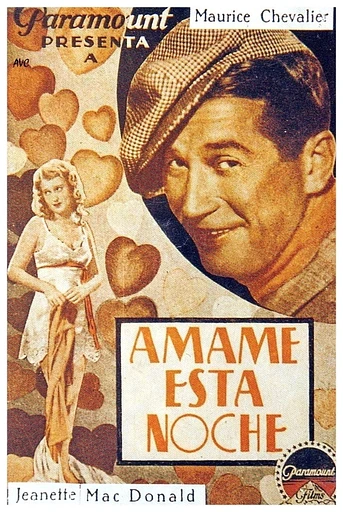 Poster de Ámame esta noche