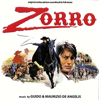 Carátula de la banda de sonido de El Zorro