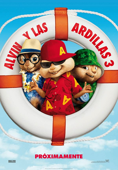 Imagen de Alvin y las ardillas 3 (Cartel teaser)