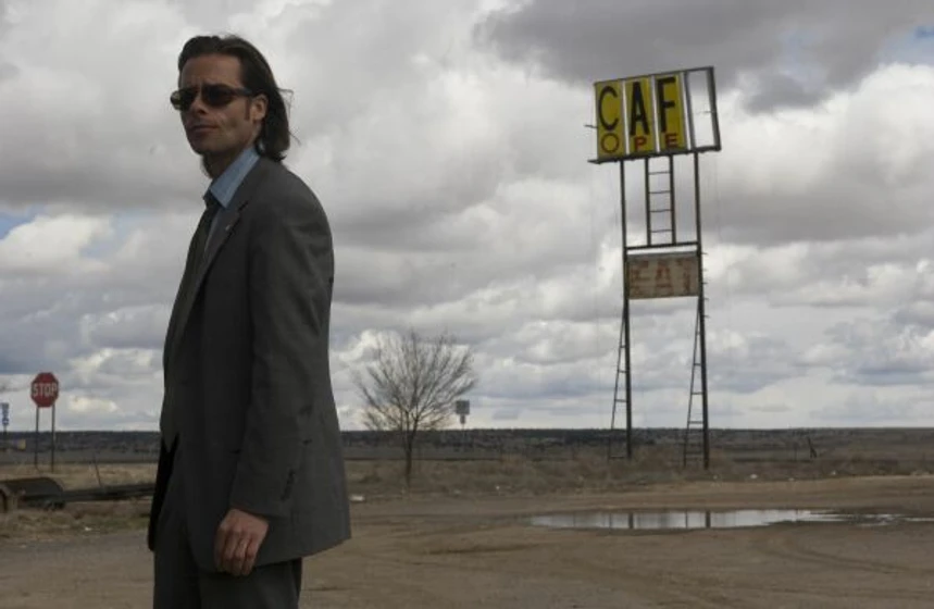 Guy Pearce en first-snow