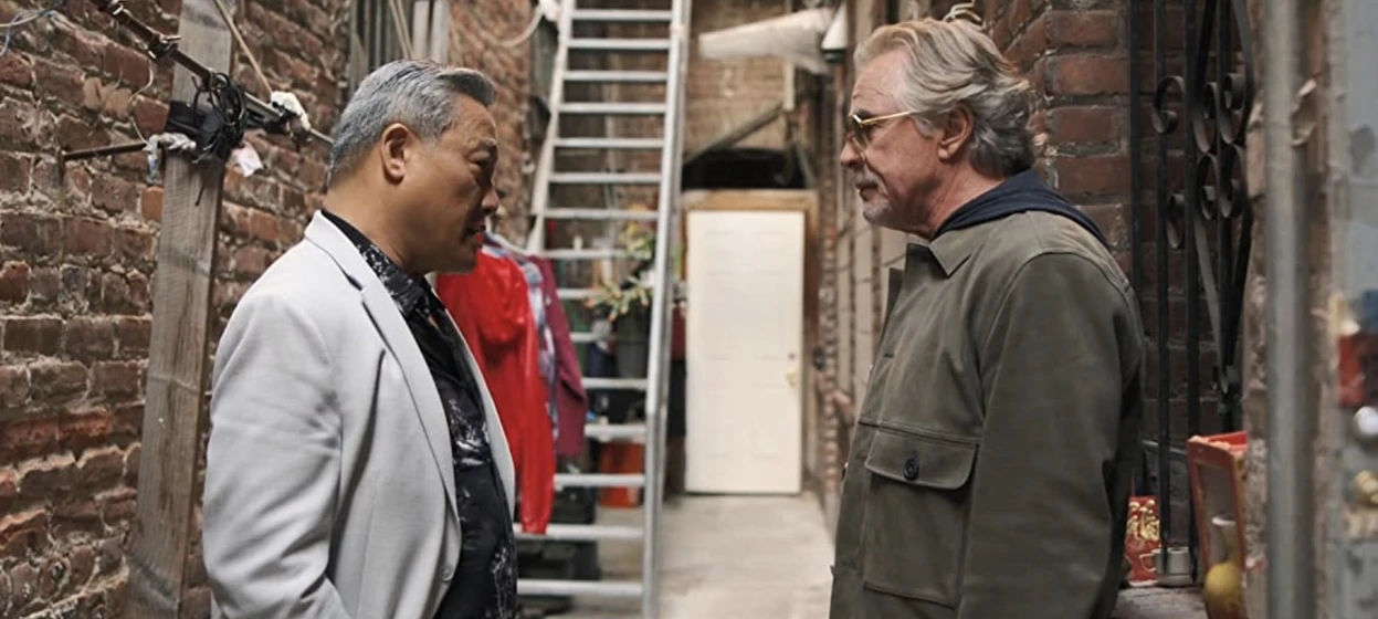 Don Johnson y Kelvin Han Yee en nash-bridges