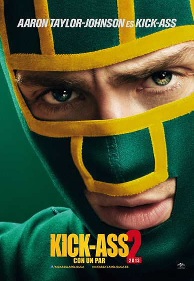 Imagen de Kick-Ass 2, con un par (Cartel personajes español)