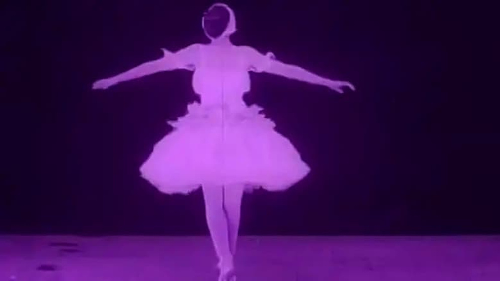 Vera Karalli en La Muerte del Cisne