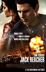 poster of movie Jack Reacher. Nunca vuelvas atrás