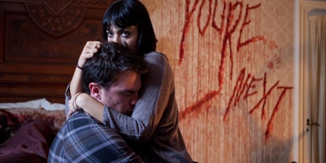 Joe Swanberg y Wendy Glenn en Tú eres el siguiente