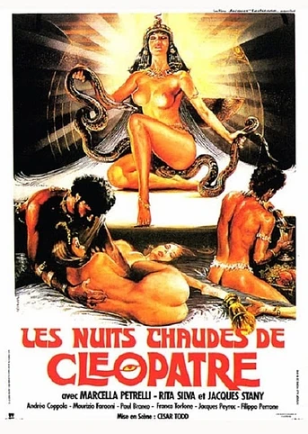 Poster de Los Sueños Eróticos de Cleopatra