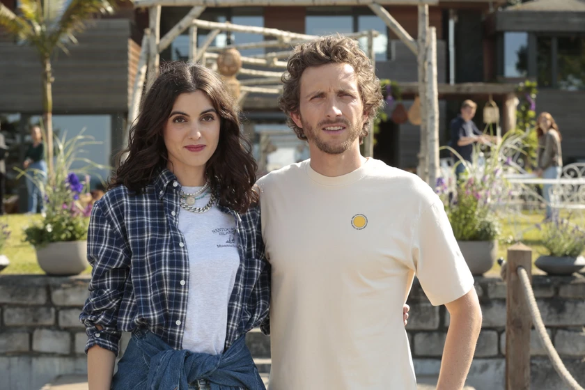 Claire Chust y Baptiste Lecaplain en algo-le-pasa-a-mi-yerno