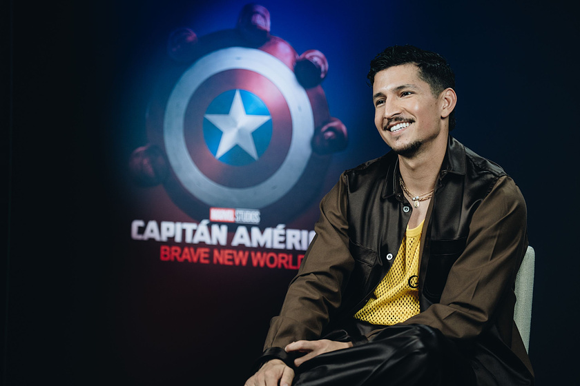 Danny Ramirez en Capitán América: Brave New World (Photocall en Madrid. Enero 2025)