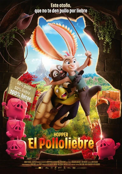Imagen de hopper-el-polloliebre (Cartel español)