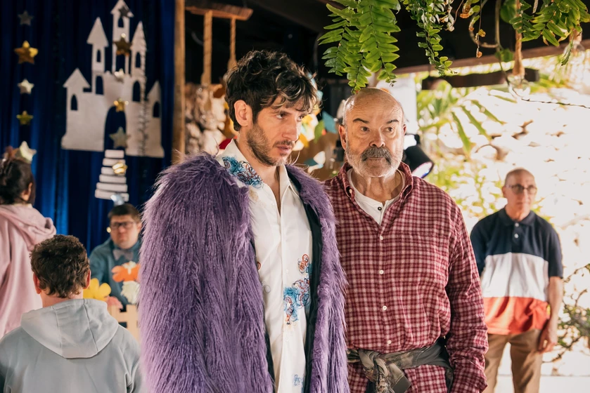 Antonio Resines y Quim Gutiérrez en Haciendo Amigos