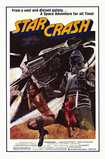 Poster de Star Crash. Choque de Galaxias