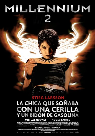 Imagen de millennium-2-la-chica-que-sonaba-con-una-cerilla-y-un-bidon-de-gasolina (Cartel)
