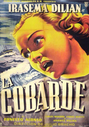 Poster de La cobarde