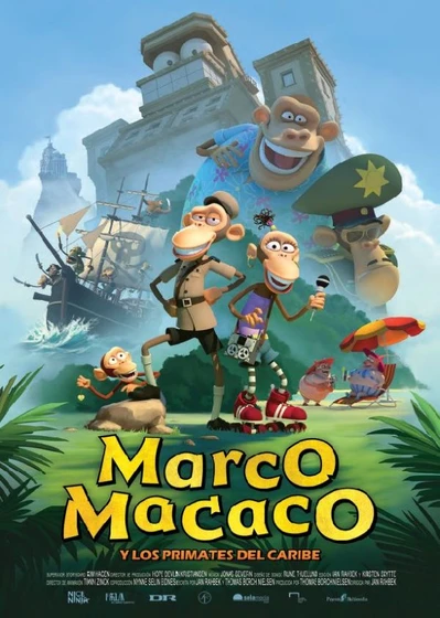 Imagen de marco-macaco-y-los-primates-del-caribe (Cartel español)