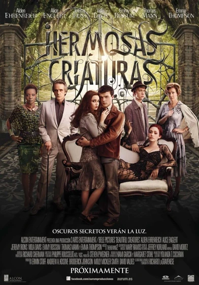 Imagen de Hermosas criaturas (Cartel final)