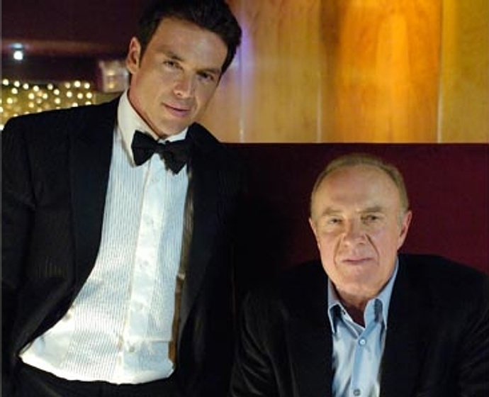 James Caan y Jason Gedrick en Chica Lista