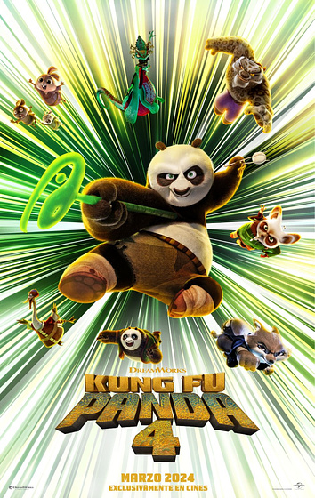 Imagen de Kung Fu Panda 4 (Cartel español)