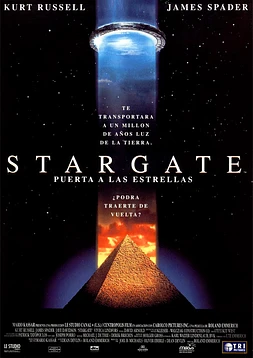 poster of movie Stargate. Puerta a las Estrellas