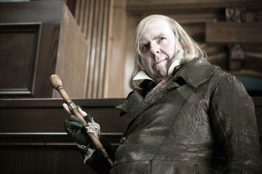 Timothy Spall en Sweeney Todd. El barbero diabólico de la calle Fleet
