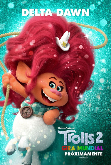 Imagen de Trolls 2: Gira Mundial (Cartel personajes español)