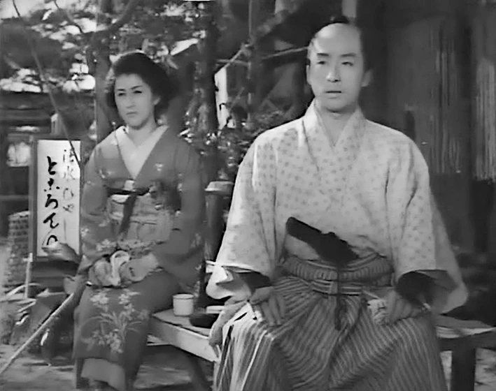 Michiyo Kogure y Tomoemon Otani en okuni-y-gohei