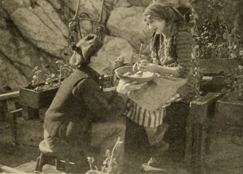 Mary Pickford y Matt Moore en the-pride-of-the-clan