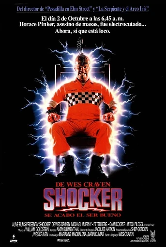 Poster de Shocker, 100.000 Voltios de Terror
