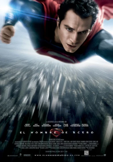 Imagen de El Hombre de Acero (Cartel final)