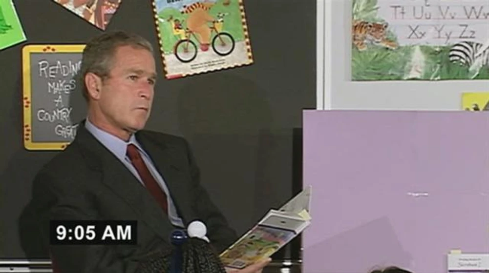 George W. Bush en fahrenheit-9-11