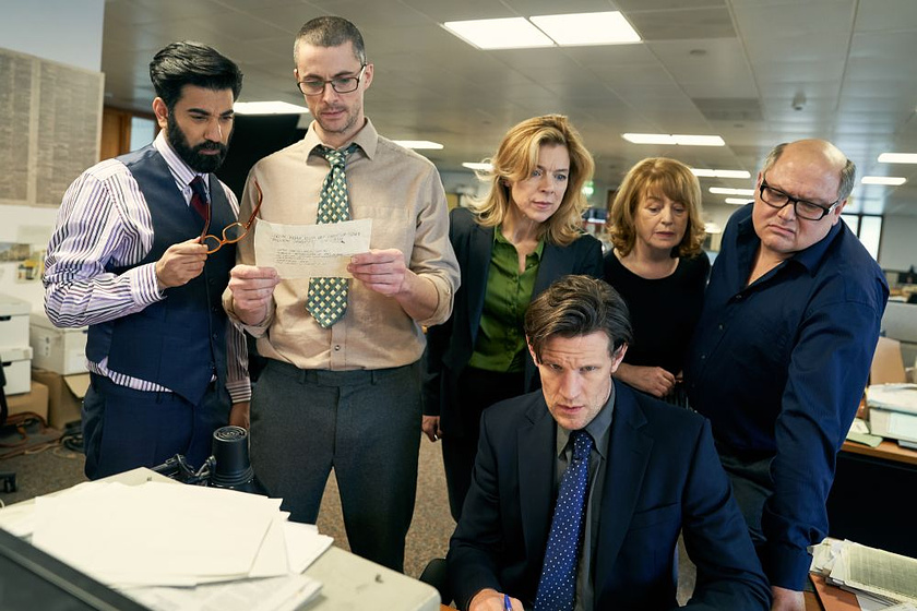 Matthew Goode y Matt Smith [XI] en Secretos de Estado