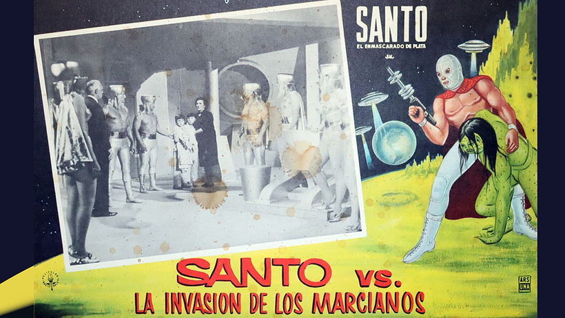 Imagen de Santo Contra la Invasión de los Marcianos