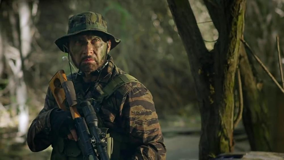 Dominique Vandenberg en The Mercenary