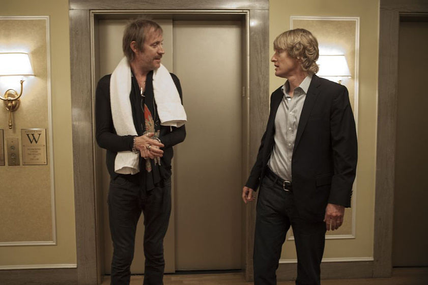 Rhys Ifans y Owen Wilson en Lío en Broadway