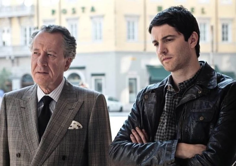 Geoffrey Rush y Jim Sturgess en la-mejor-oferta