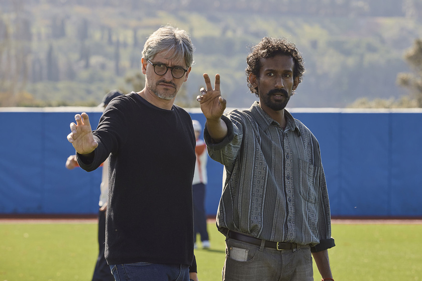 Marcel Barrena en la-roja (Rodaje)