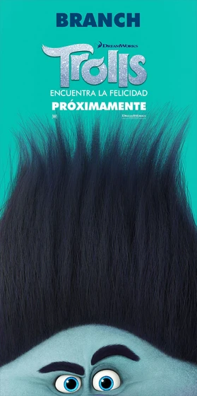 Imagen de trolls (Cartel personajes español)