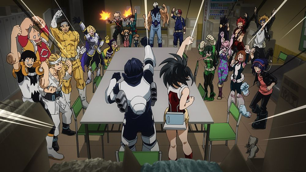 Imagen de My Hero Academia. El Despertar de los héroes