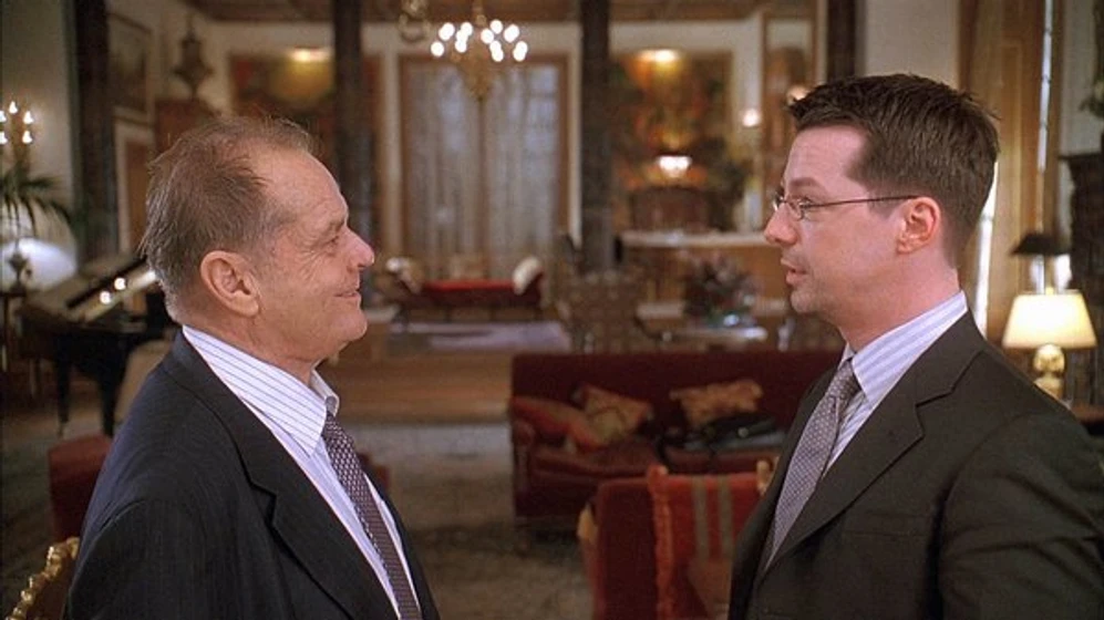Jack Nicholson y Sean Hayes en ahora-o-nunca-2007