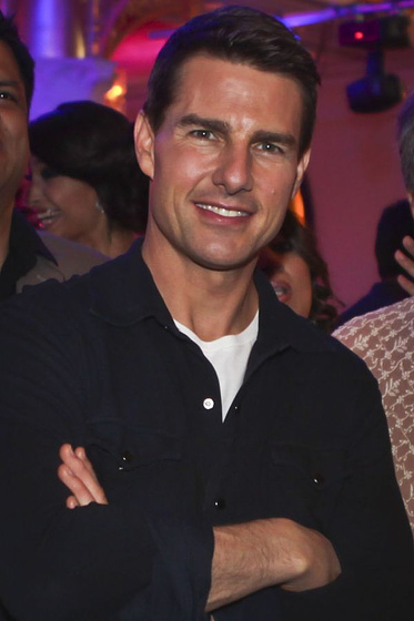 Tom Cruise en Misión: Imposible. Protocolo fantasma (Premiere en India. Diciembre 2012)