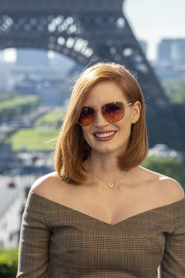 Jessica Chastain en x-men-fenix-oscura (Photocall en Paris. Mayo 2019)