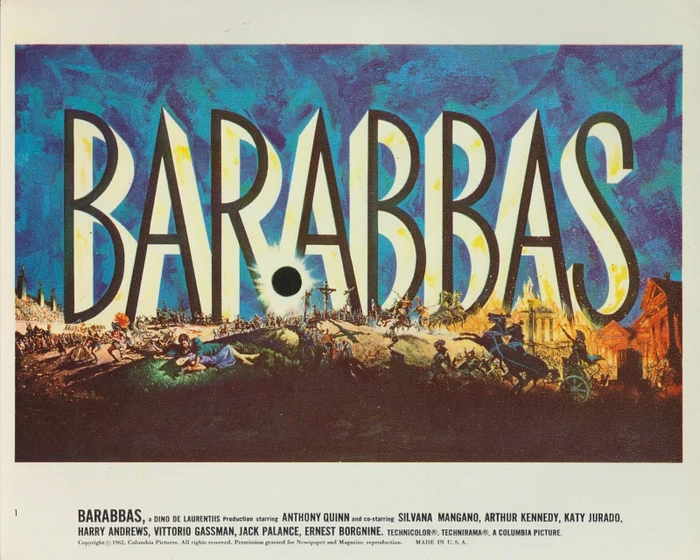 Imagen de Barrabás (Cartel horizontal)