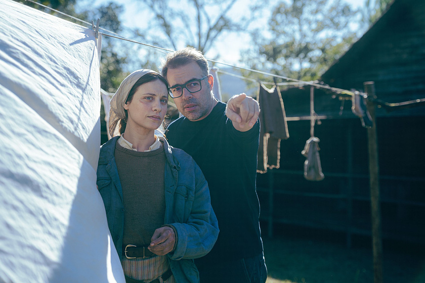 Michelle Jenner y Hugo Stuven en El Nido (Rodaje)