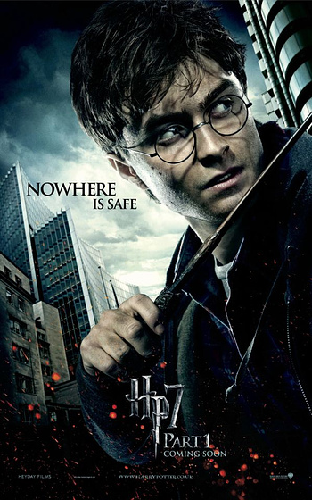 Imagen de Harry Potter y las reliquias de la muerte, Primera parte (Cartel promocional)