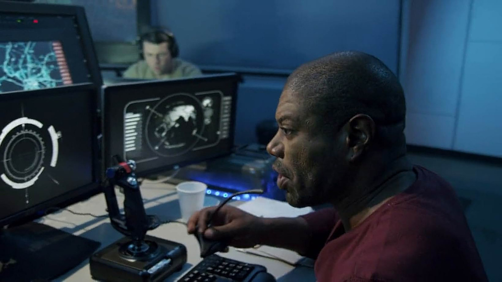 Christopher Judge en Mega Shark vs. Mecha Shark