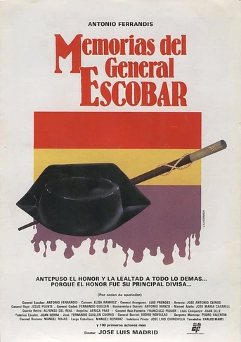 Poster de Memorias del General Escobar