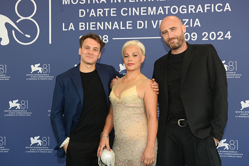 Alessandro Cassigoli, Casey Kauffman y Marilena Amato en Vittoria (Festival de Venezia. Agosto 2024)