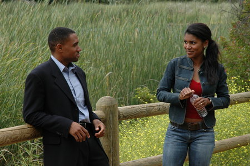 Denise Boutte y Kent Faulcon en Sister's Keeper